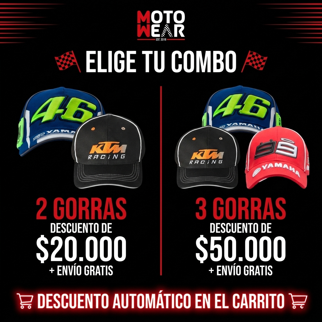 Elige tu combo Motowear