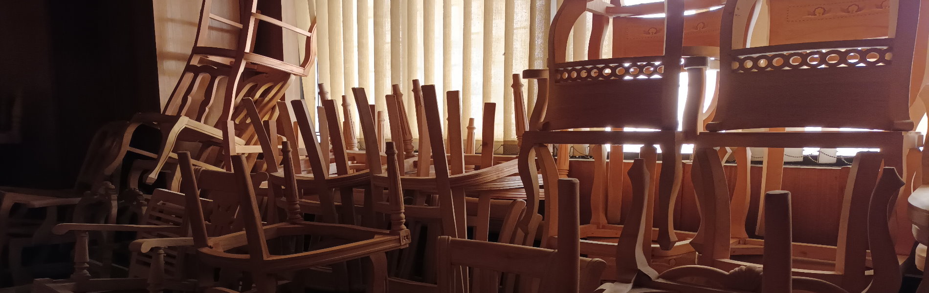 Trabajamos sólo con maderas nobles