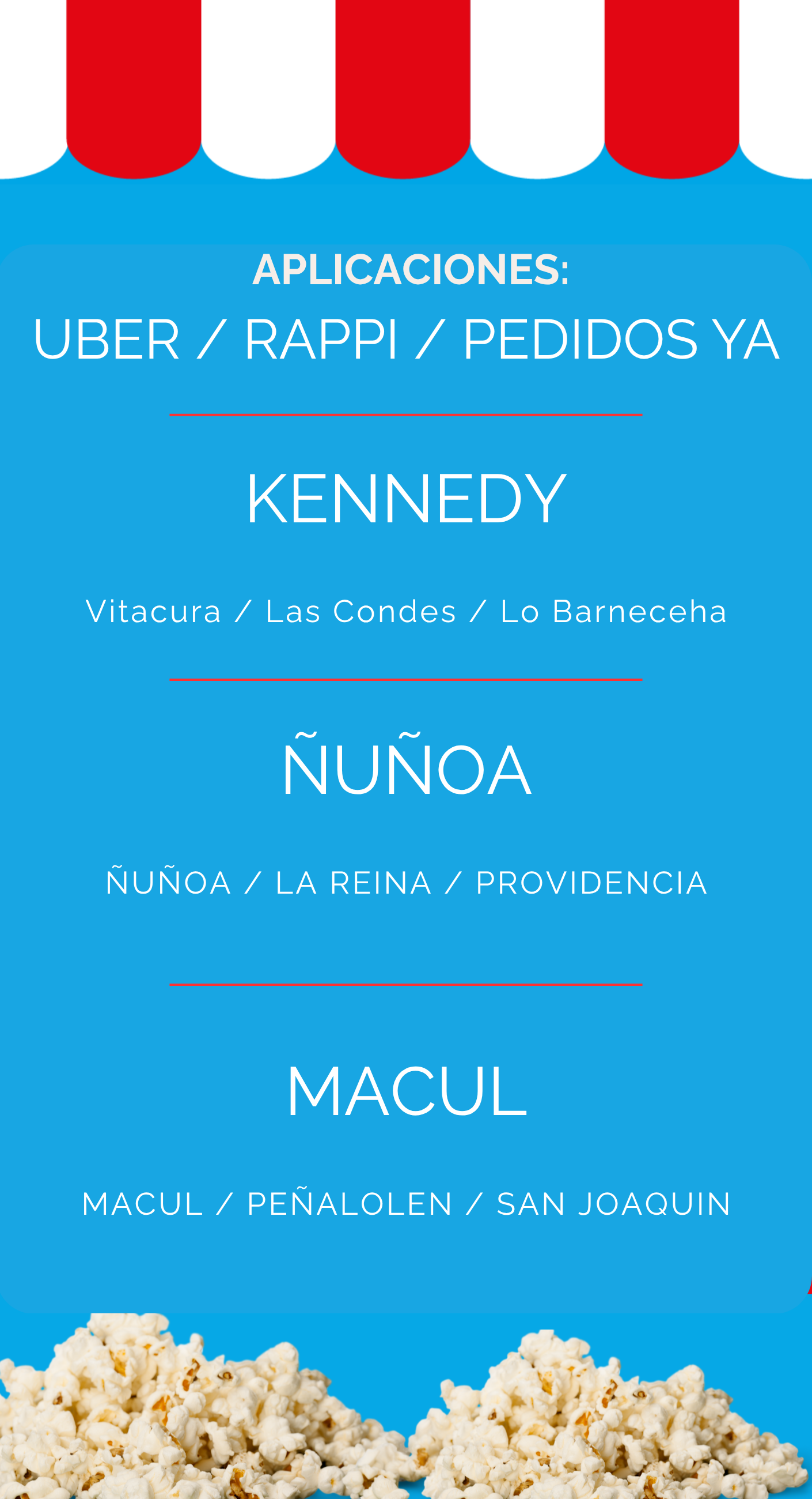 LOCALES Y HORARIOS