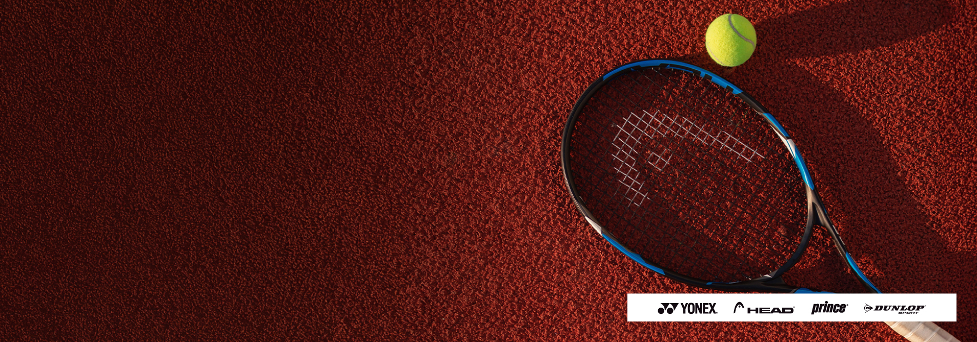 Se ve una raqueta de tenis dunlop. Invita a revisar la categoría de tenis con marcas como yone, head, prince, etc.