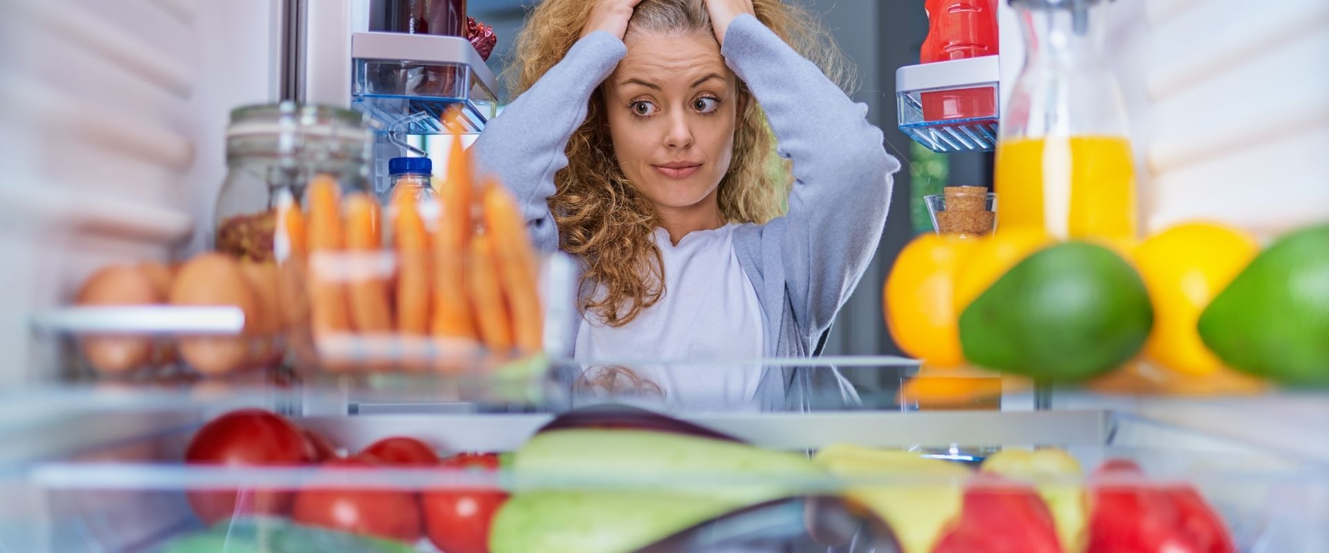 desorden en refrigerador