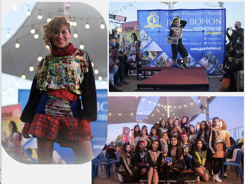 Desfile CFT Juan bohon temática 80's (2022)<br>
