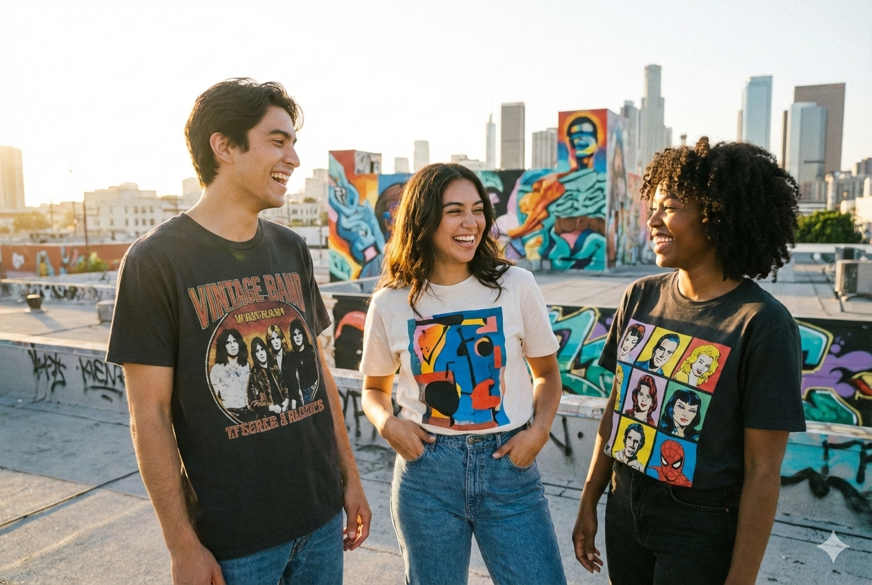 Diseños con colores vibrantes para toda la familia