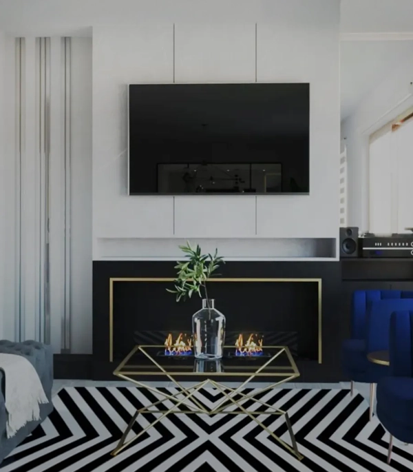 Chimeneas a etanol colgante y de piso