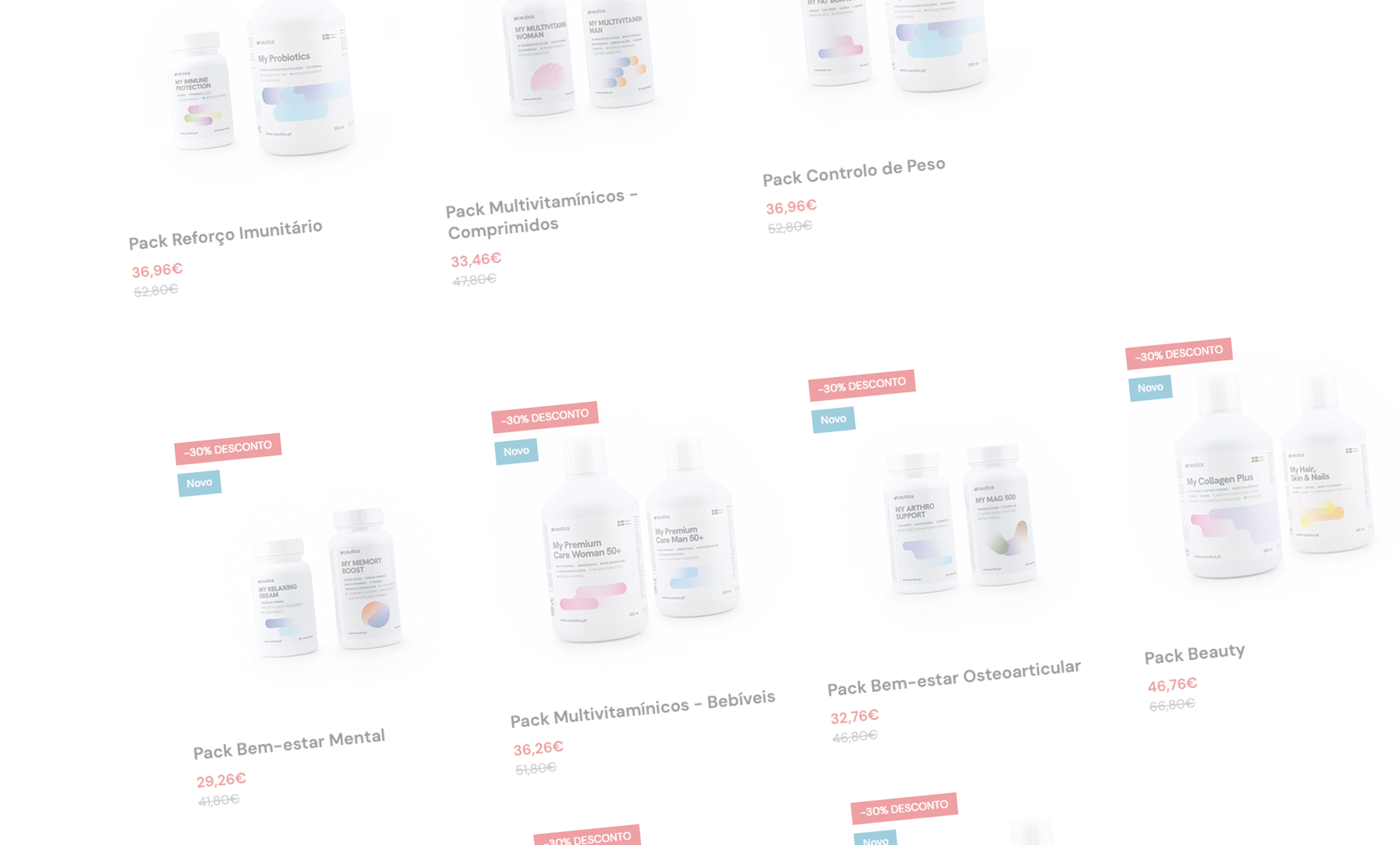 Packs em promoção