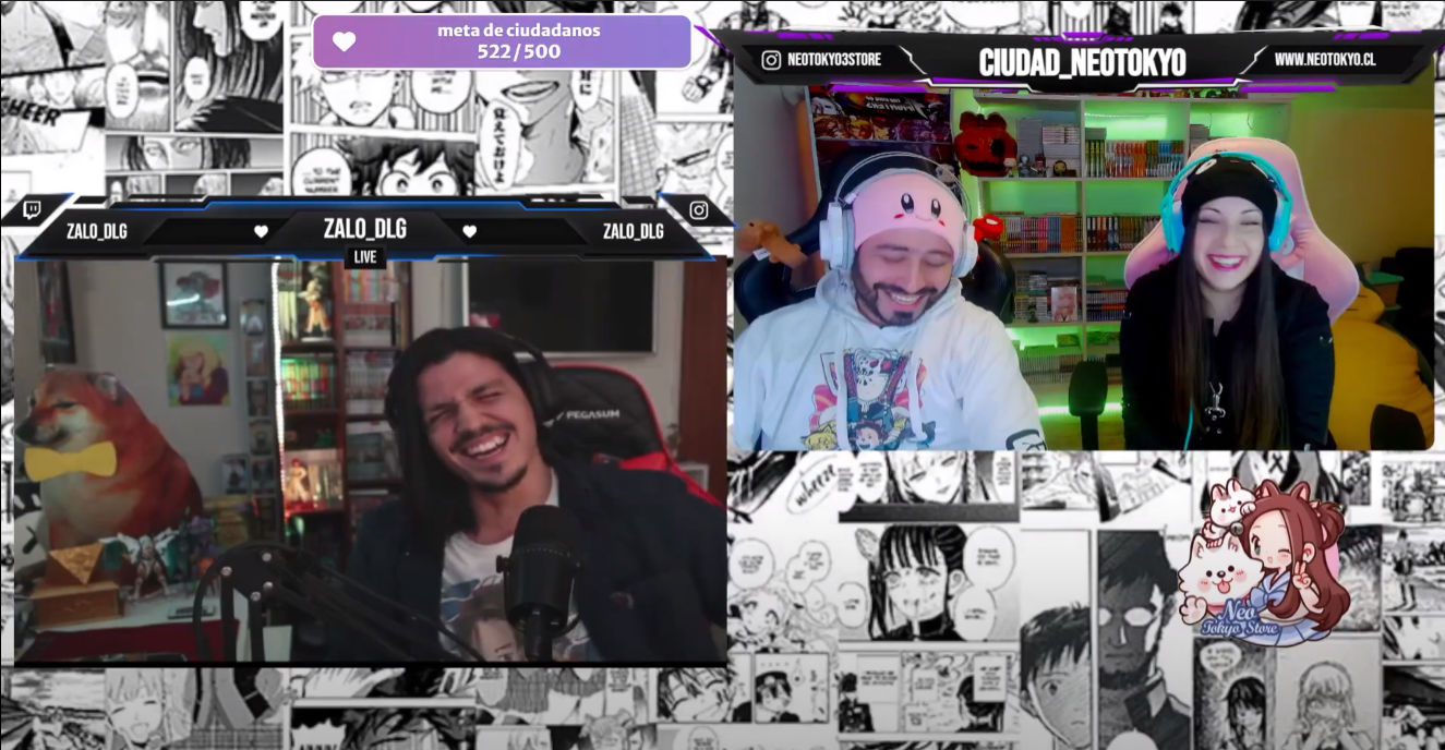 Live Ciudad Neotokyo Entrevista En nuestro Twitch