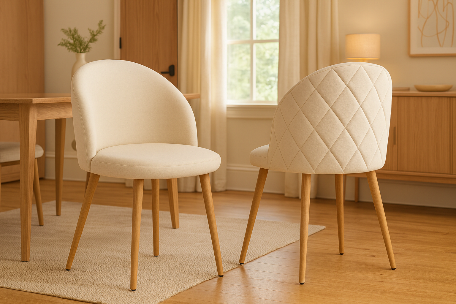 Sillas en diferentes estilos y materiales 