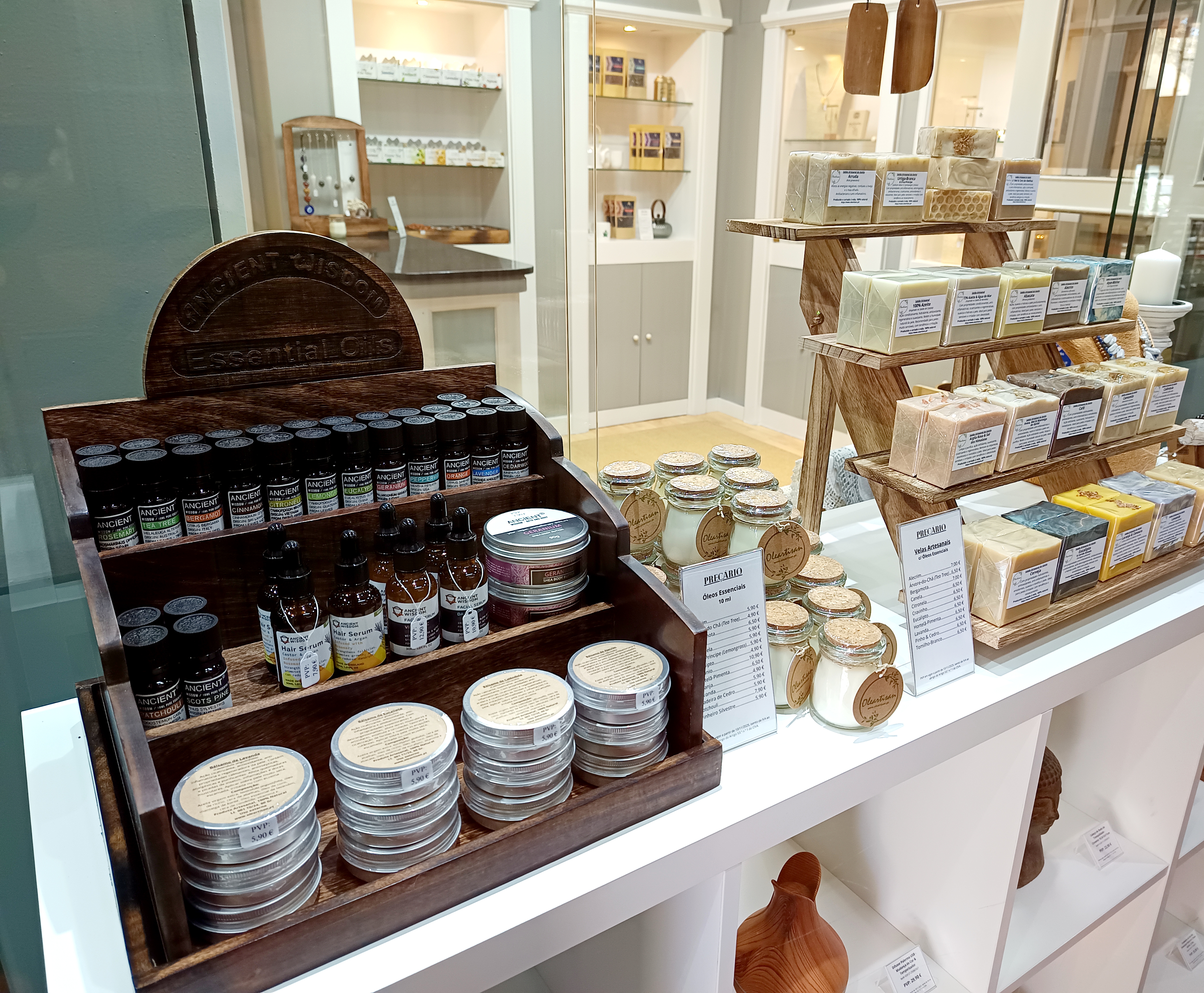 Produtos de Aromaterapia