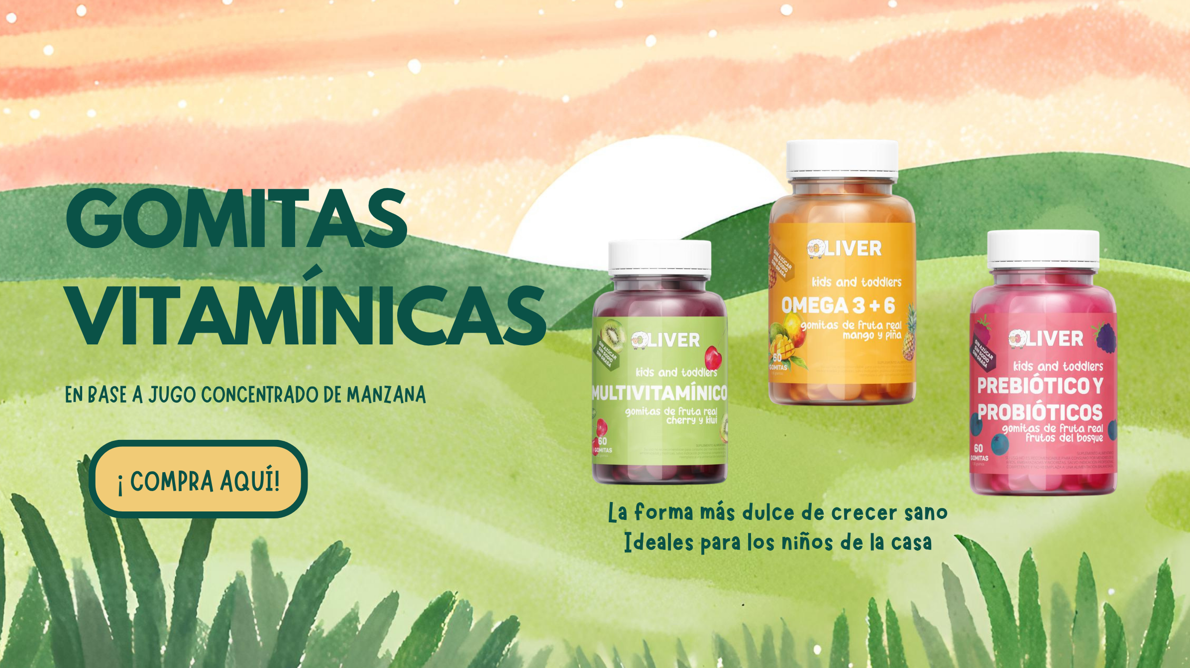Oliver Kids gomitas vitamínicas niños