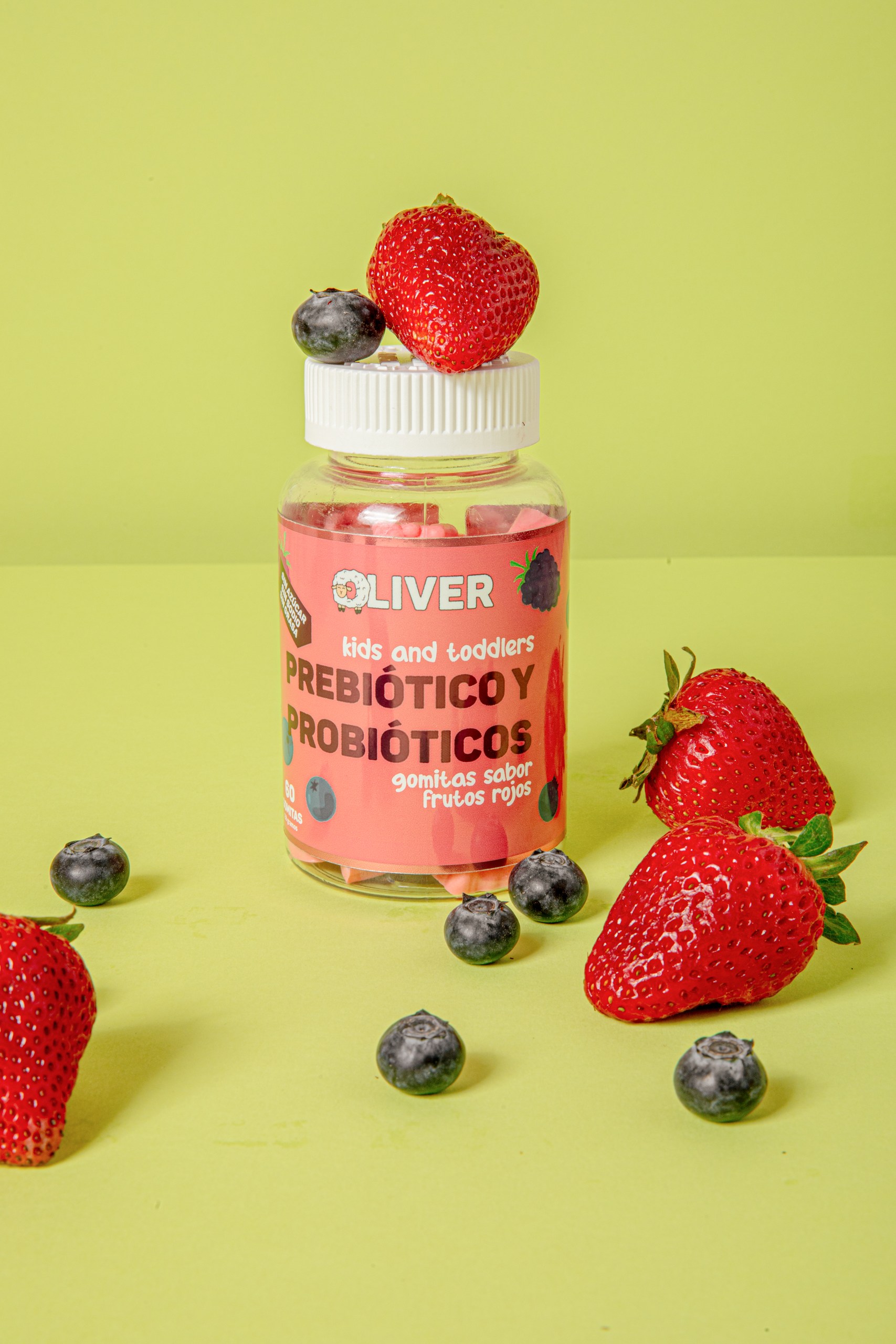 Gomitas de probióticos + prebióticos