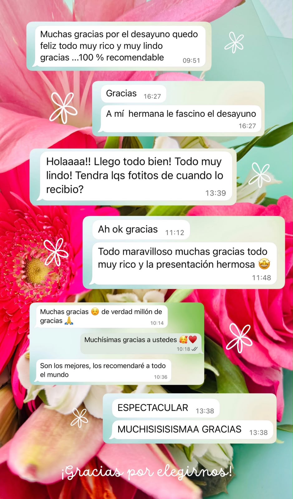 Desayunos a domicilio en Santiago | Olivia Desayunos