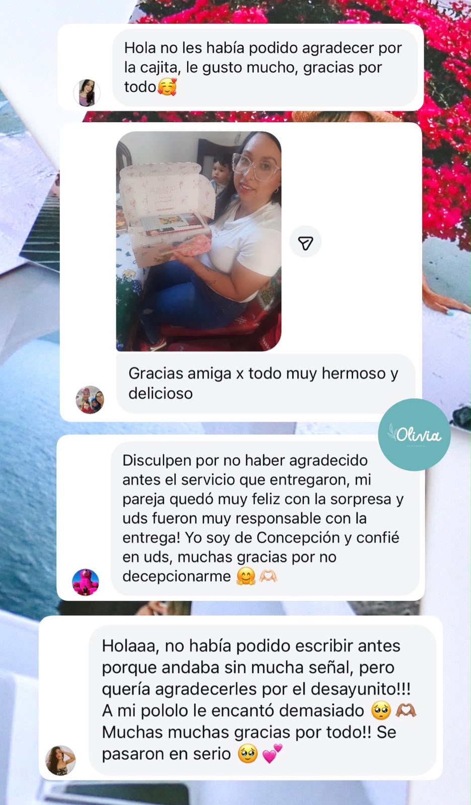 Desayunos a domicilio en Santiago | Olivia Desayunos