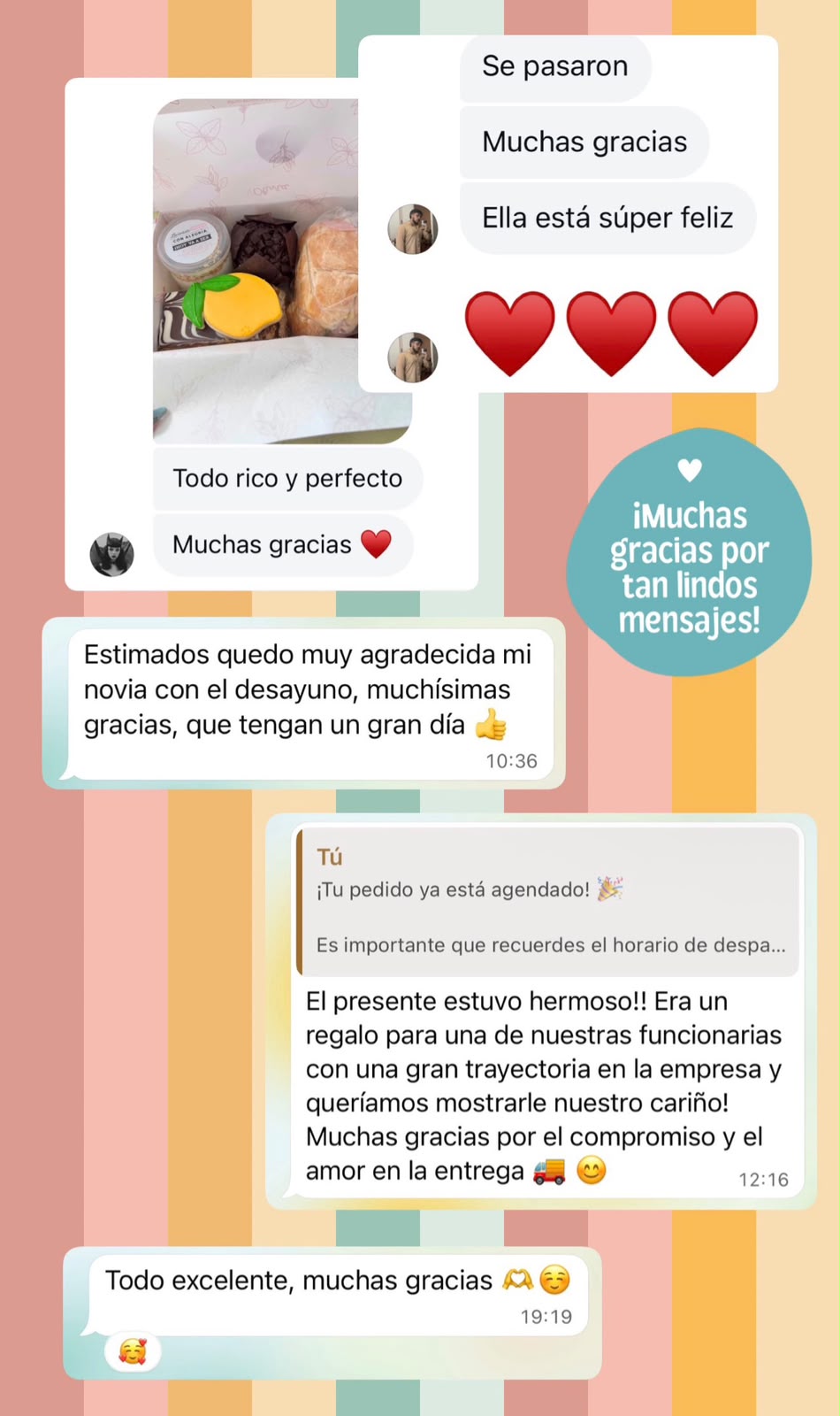 Desayunos a domicilio en Santiago | Olivia Desayunos