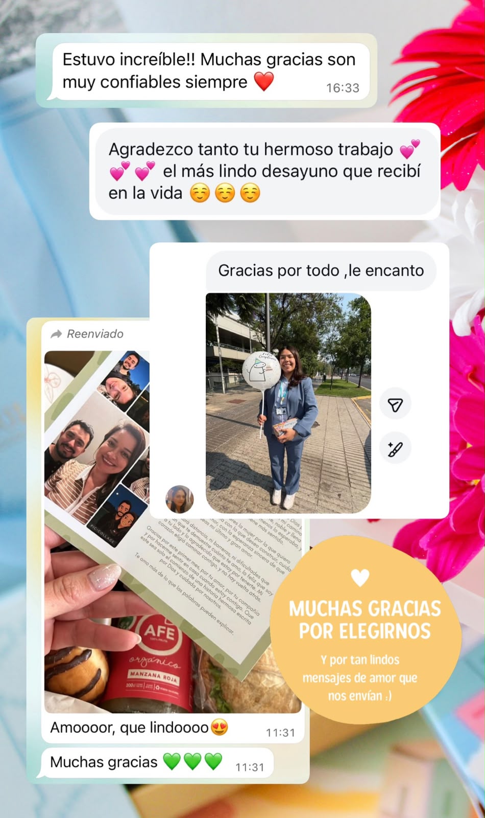 Desayunos a domicilio en Santiago | Olivia Desayunos