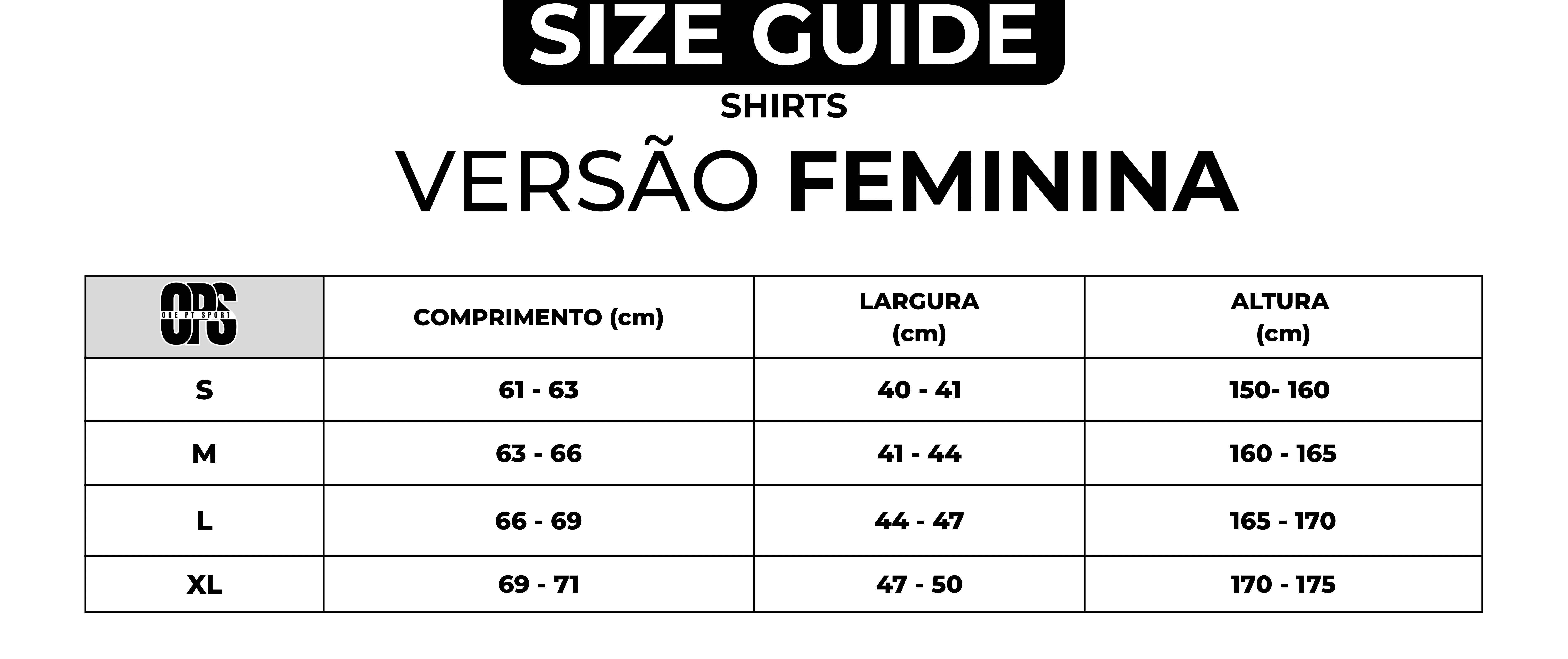 SIZE GUIDE