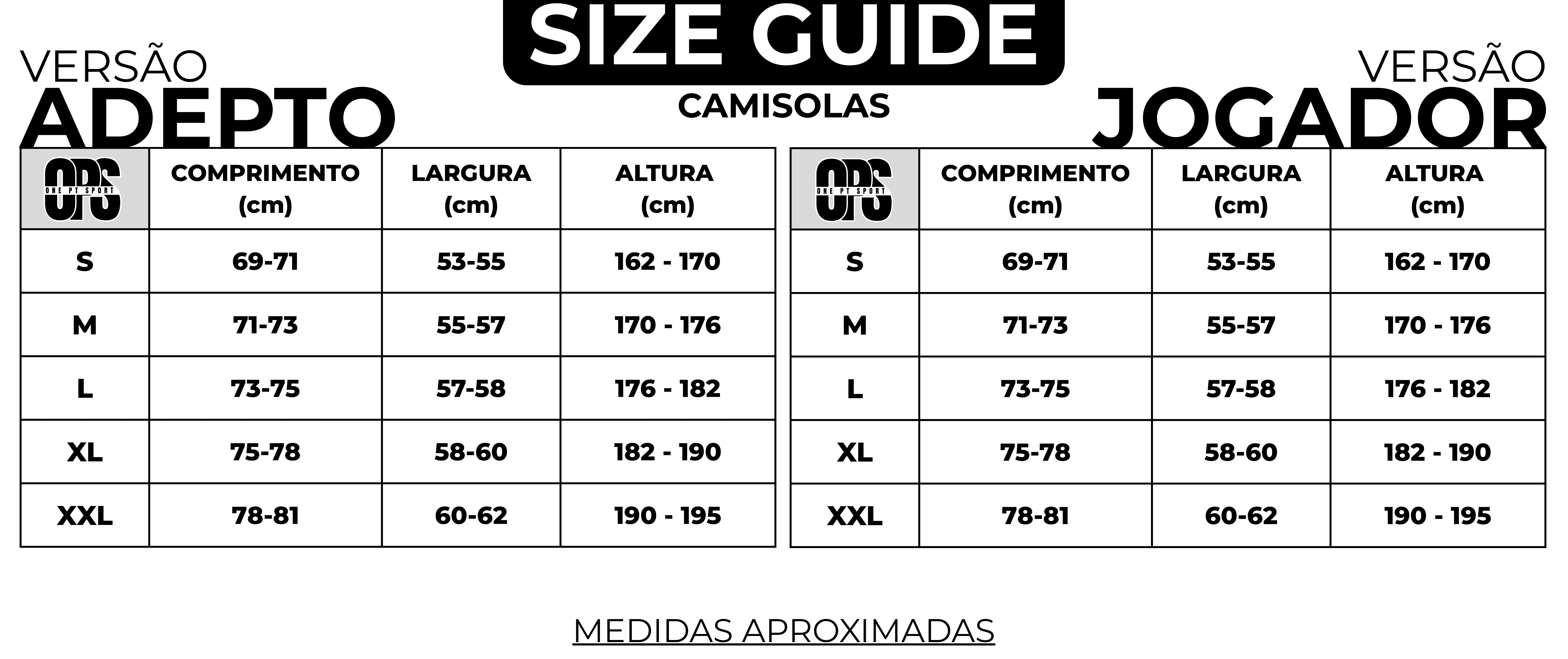 SIZE GUIDE