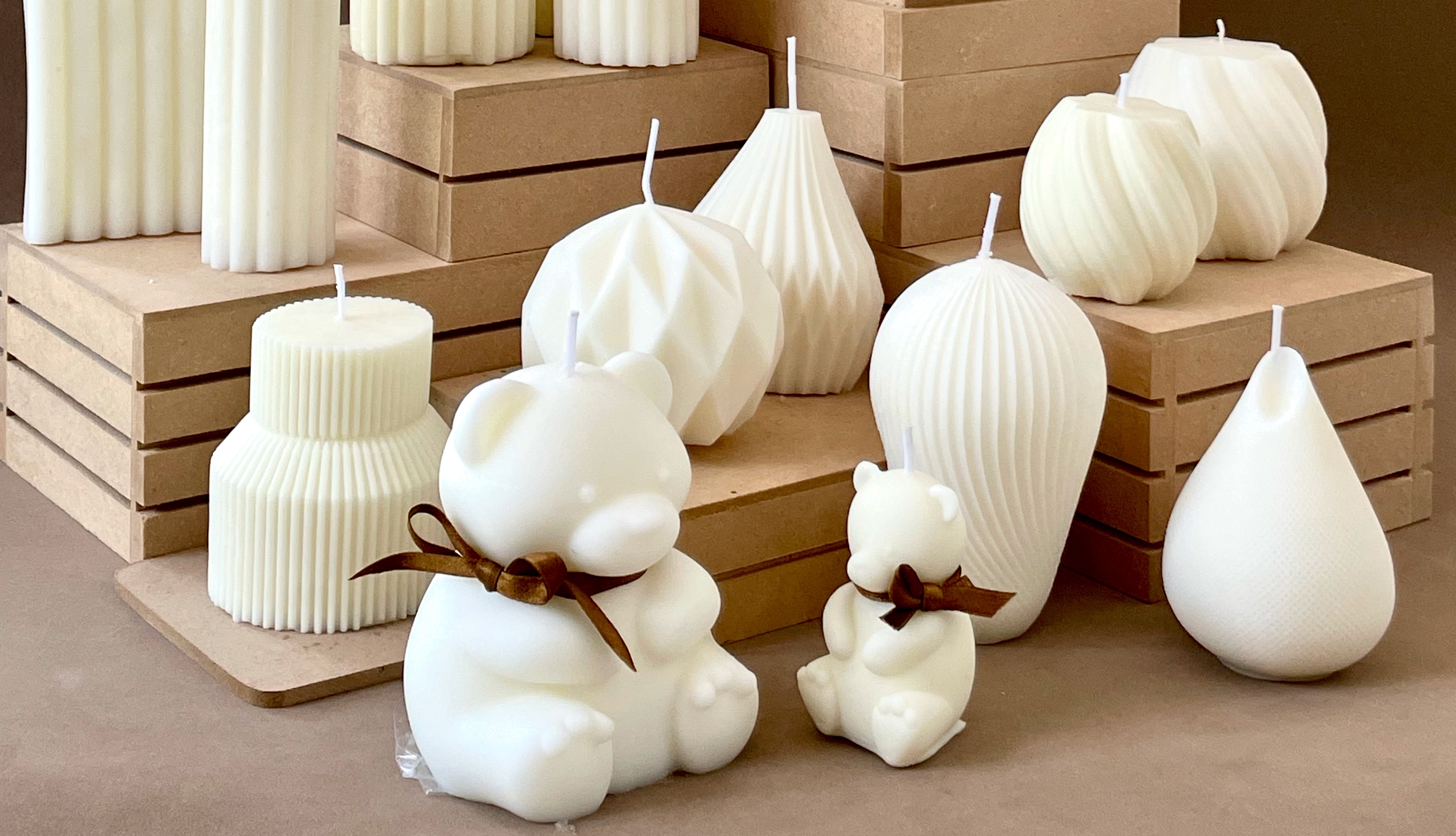 VELAS ESCULTÓRICAS