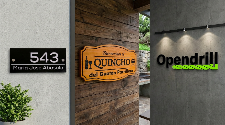 LETREROS PERSONALIZADOS