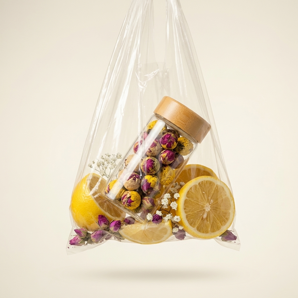 Blooming tea individual