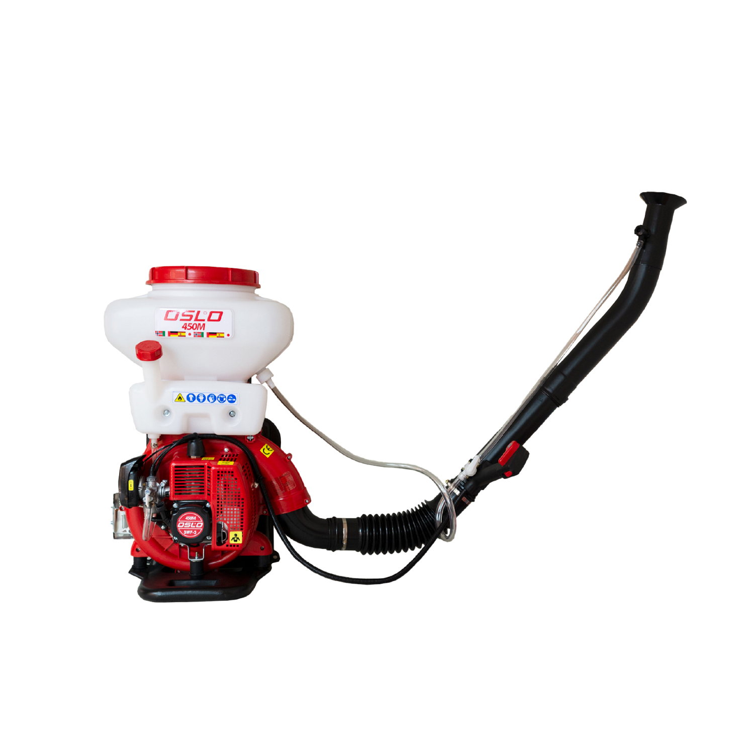 Fumigador / Pulverizador espalda 450M 2.9 HP 14L c/motor y joystick OSLO®