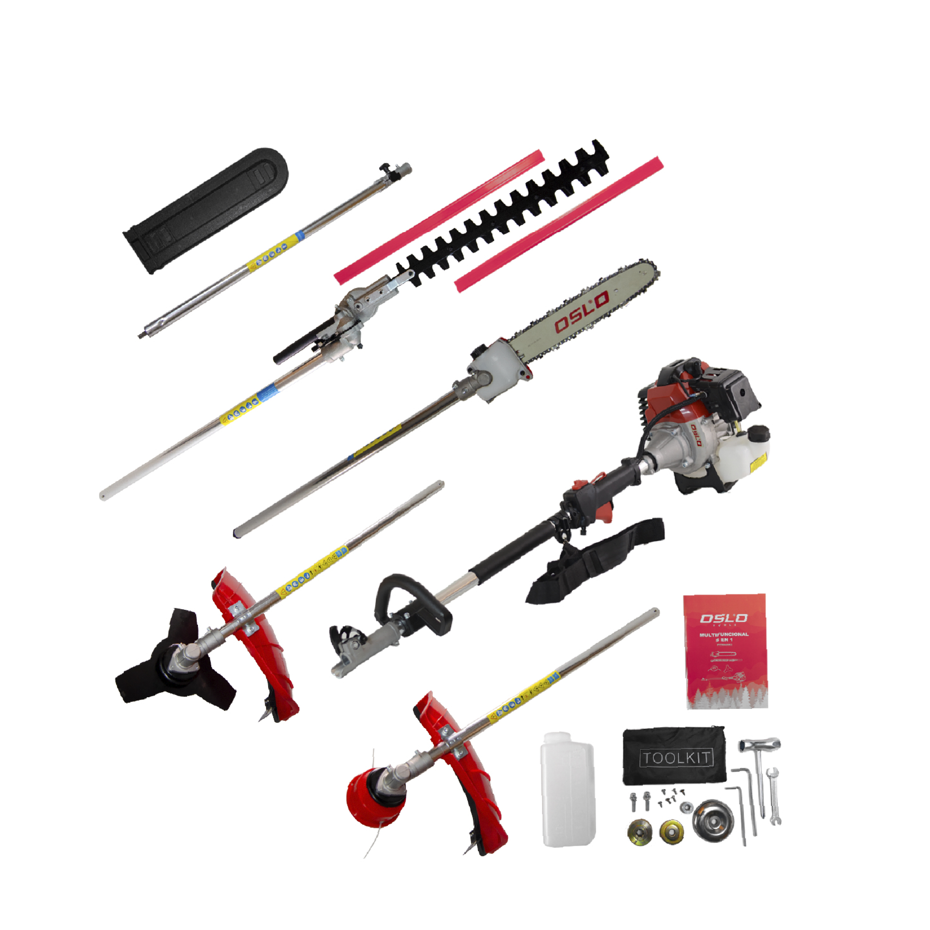 Multifuncional 5-en-1, 2 HP 43CC 2T OSLO®