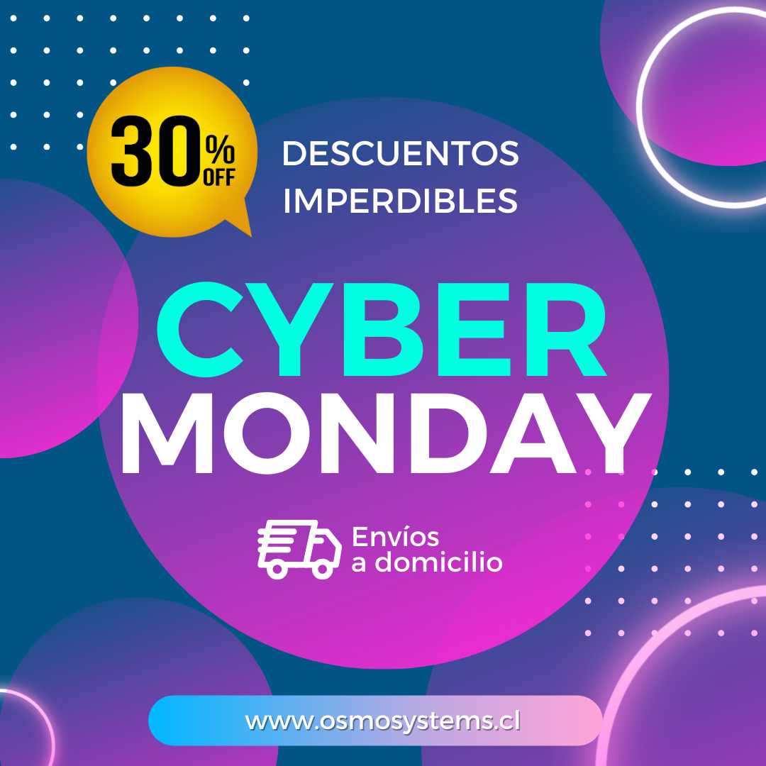 Ya llegó el Cyber Monday a OsmoSystems