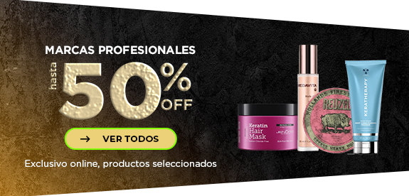 Marcas Profesionales hasta 50% OFF