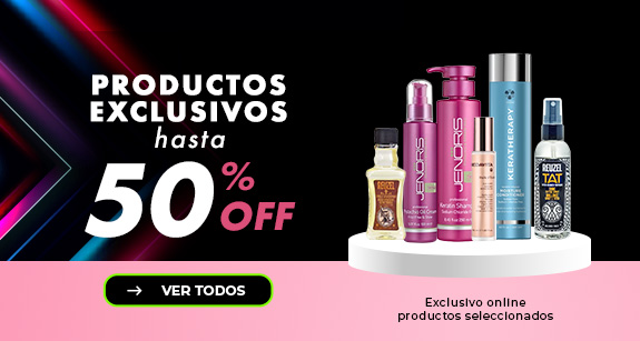 50% en productos profesionales
