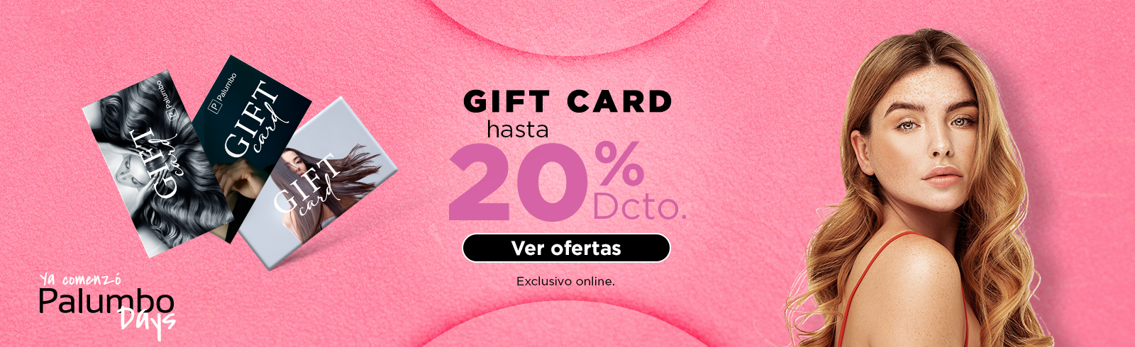 Gift Cards 20% de descuento