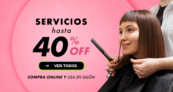 Servicios – hasta 40% OFF