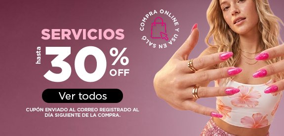 SERVICIOS 30%OFF