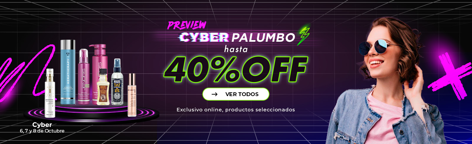 Cyber Preview ¡Comenzó!  Hasta 40% OFF