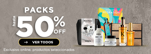 Packs hasta 50% OFF
