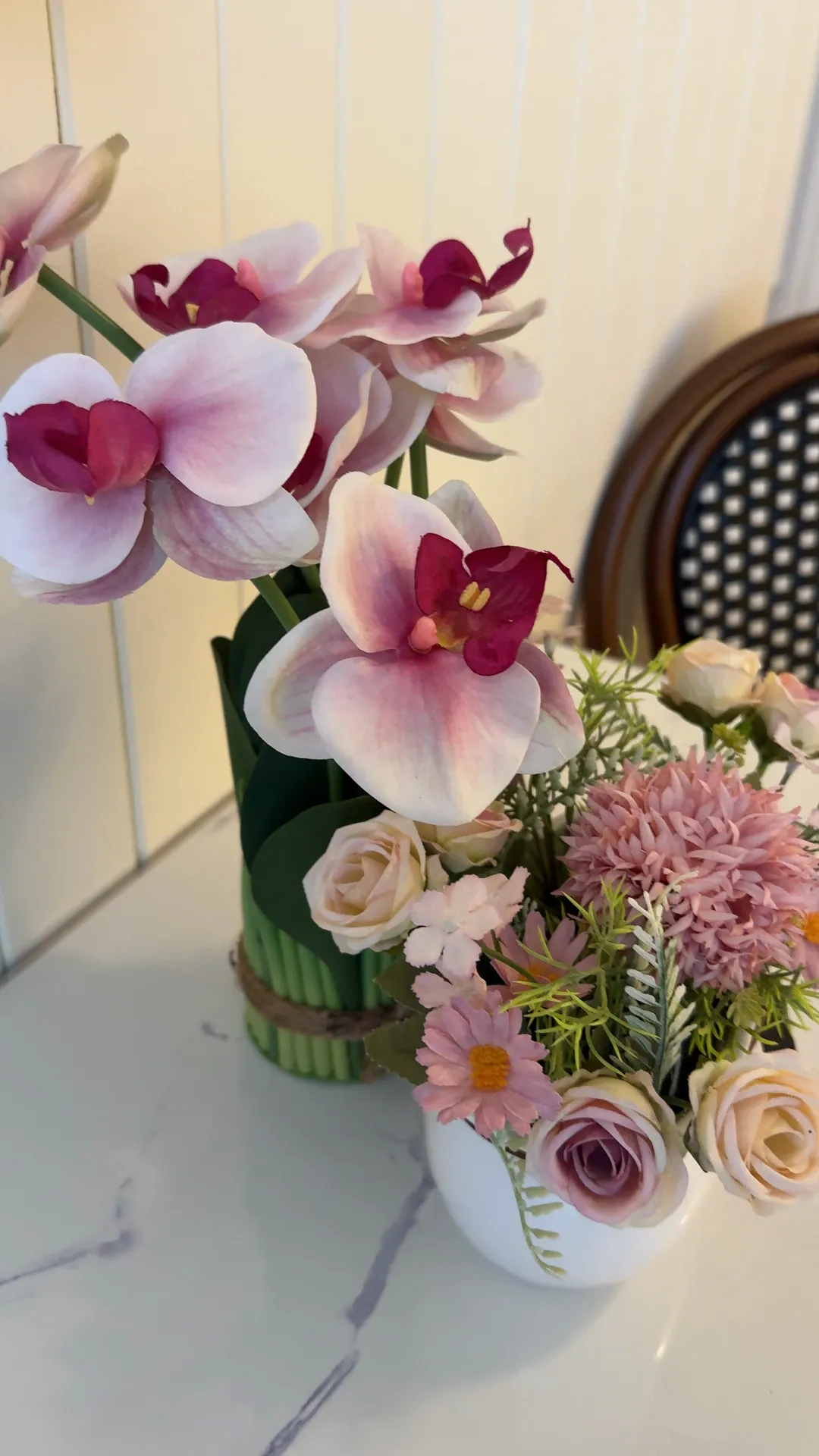 Orquídeas, foto real de la Casona