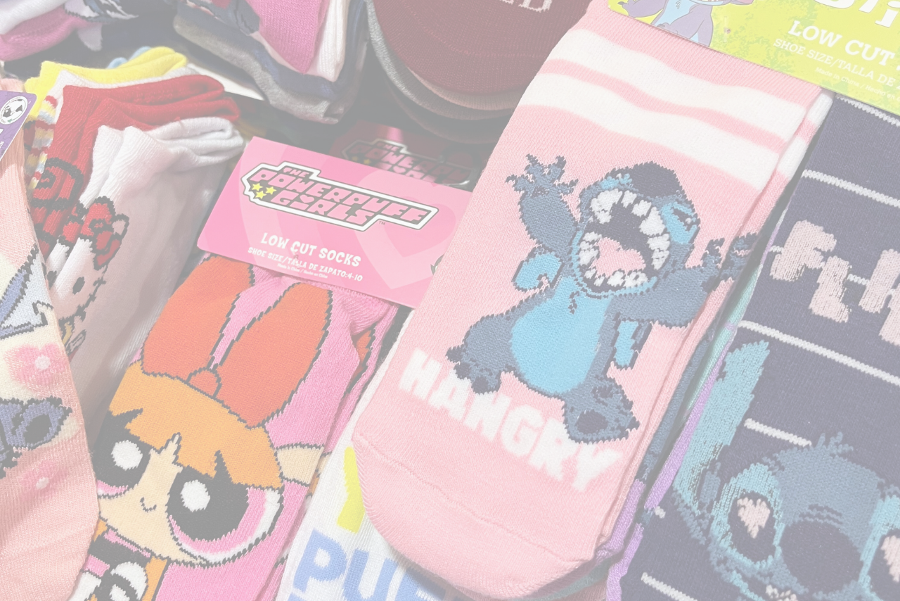 Tus personajes favoritos en tus pies 