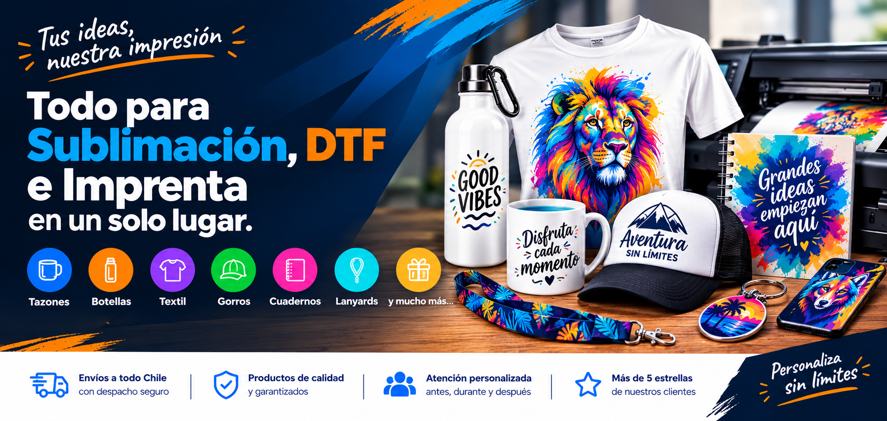 Comercializadora PG /merchandising y sublimación