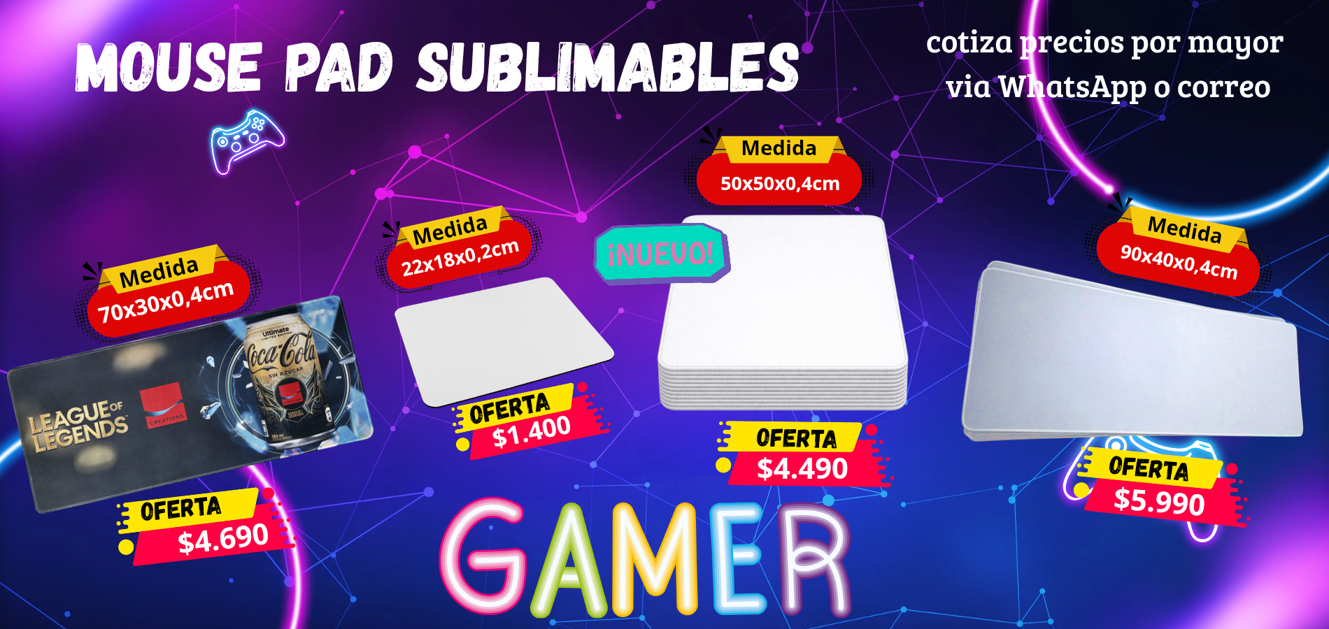 Comercializadora PG / venta de insumos para sublimación  y regalos corporativos