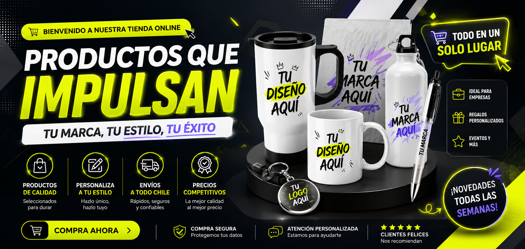 Comercializadora PG /merchandising y sublimación