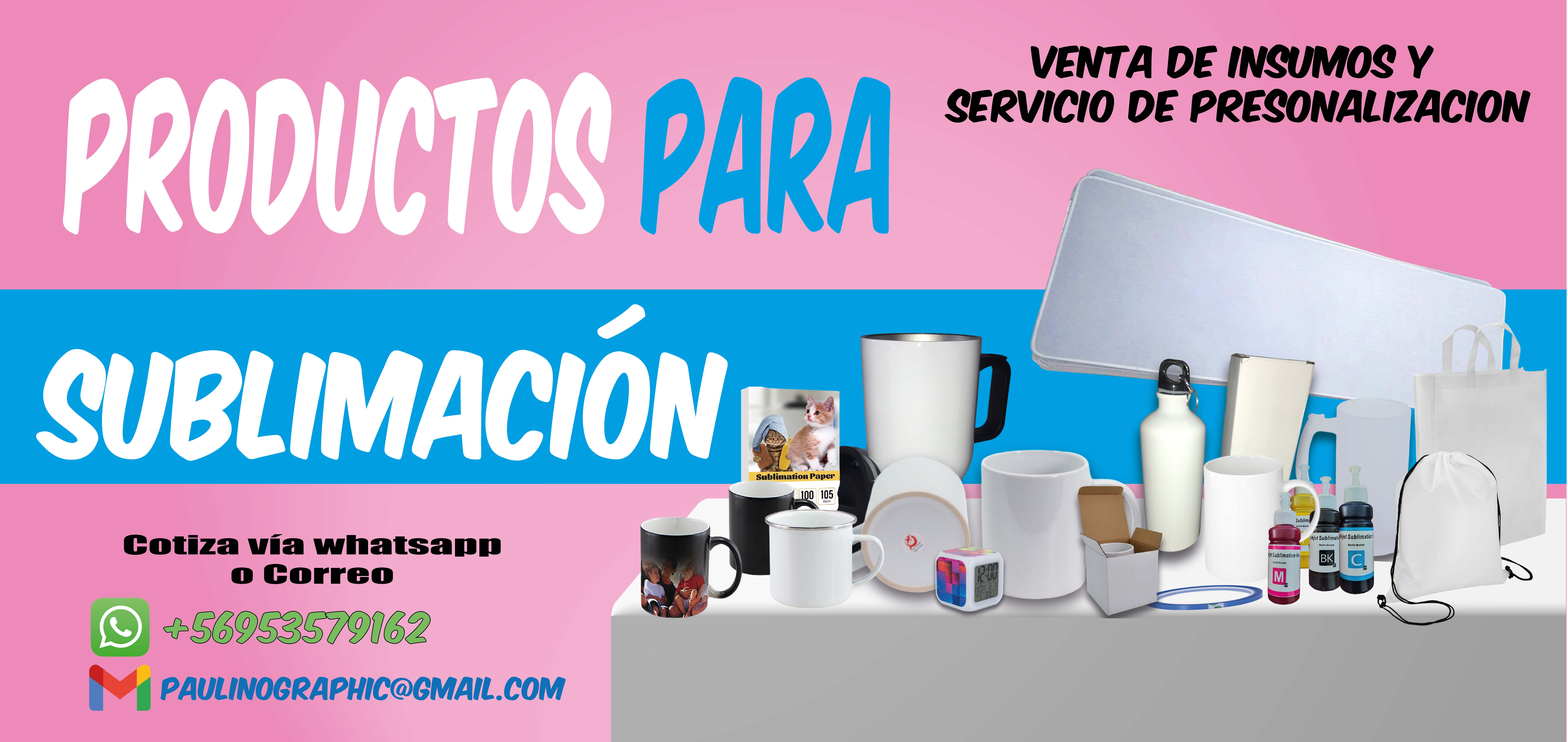 Comercializadora PG / venta de insumos para sublimación  y regalos corporativos