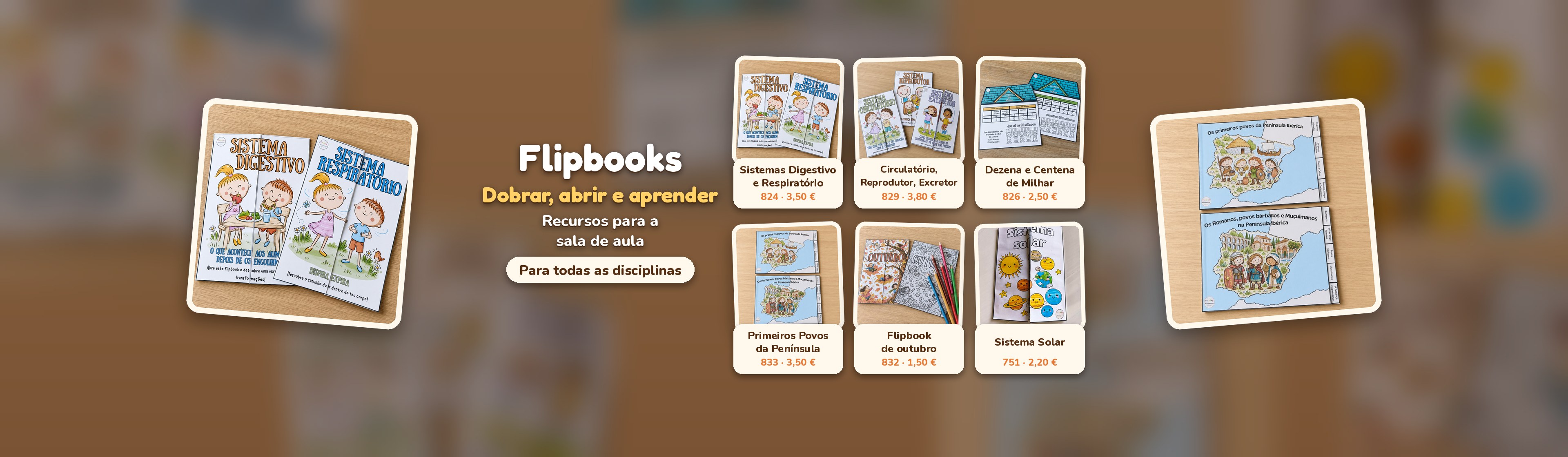 Flipbooks – recursos para a sala de aula
