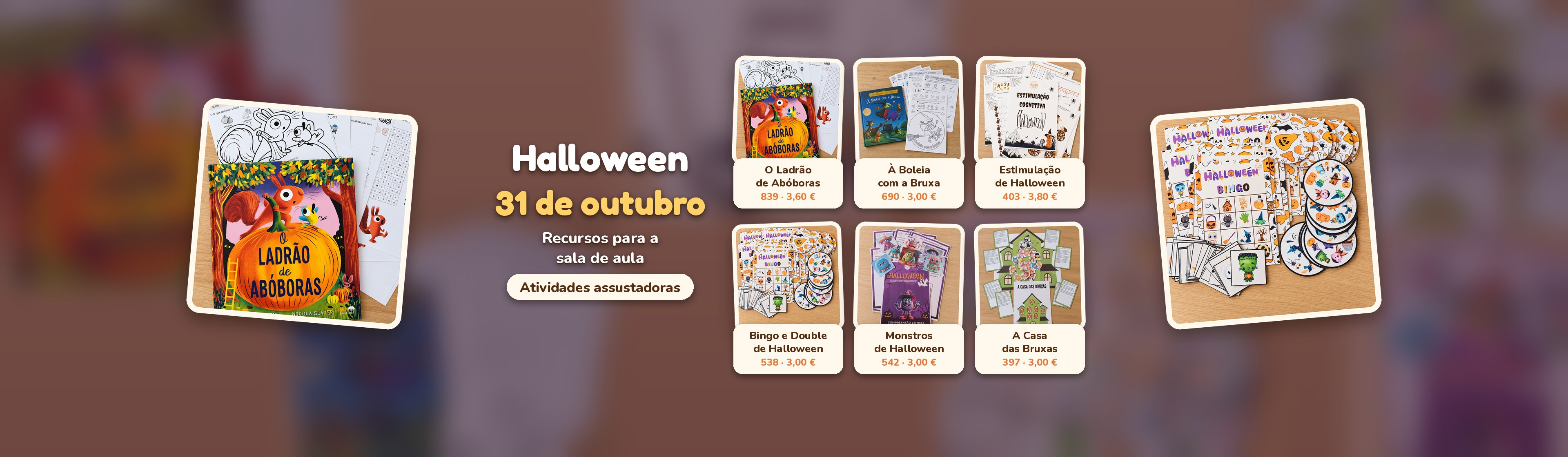 Halloween – recursos para a sala de aula