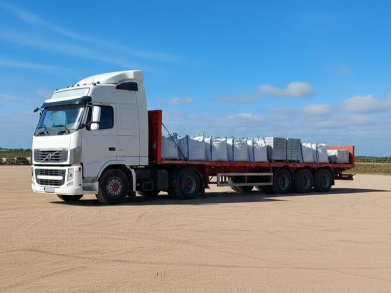 Semi-Reboque Estrado 25Ton