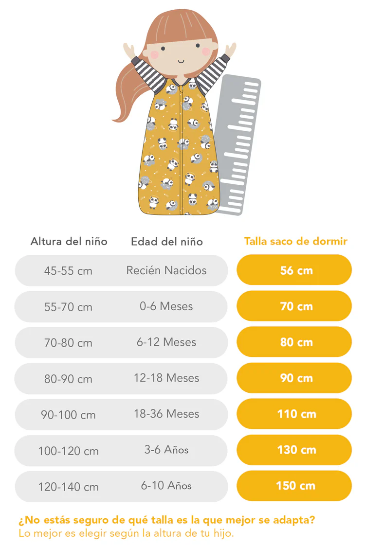 Saquitos de Dormir Estándar (Sin pies)