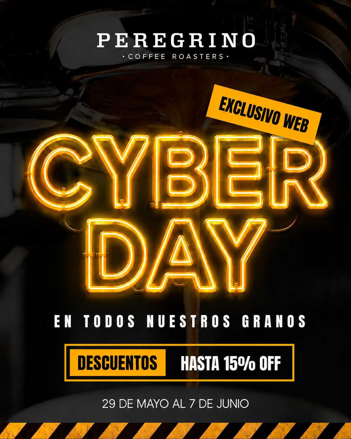 ¡El Cyber llegó a Peregrino Coffee! ☕️🔥