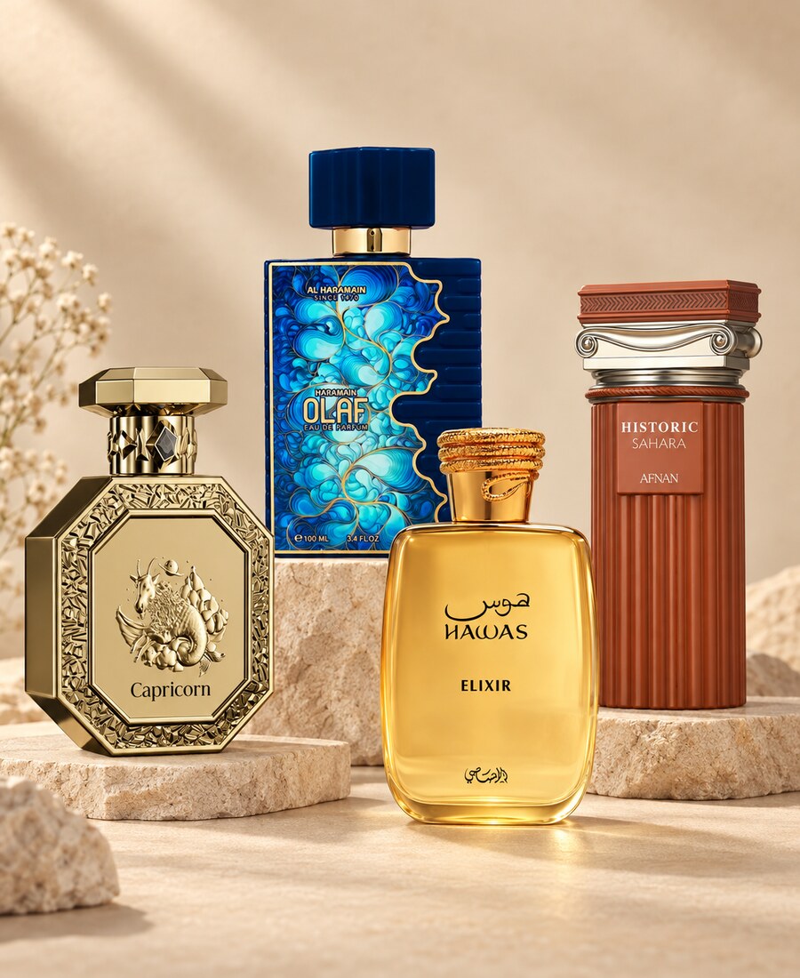 Perfume de aroma dulce y envolvente