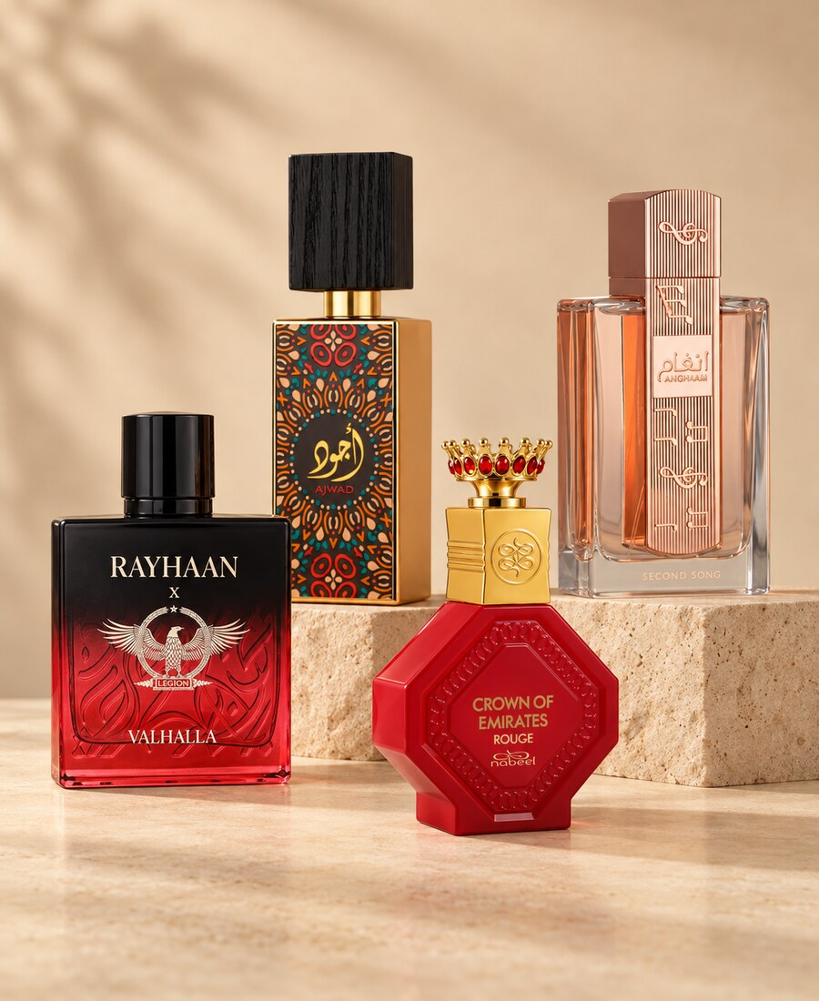 Perfume con notas frutales