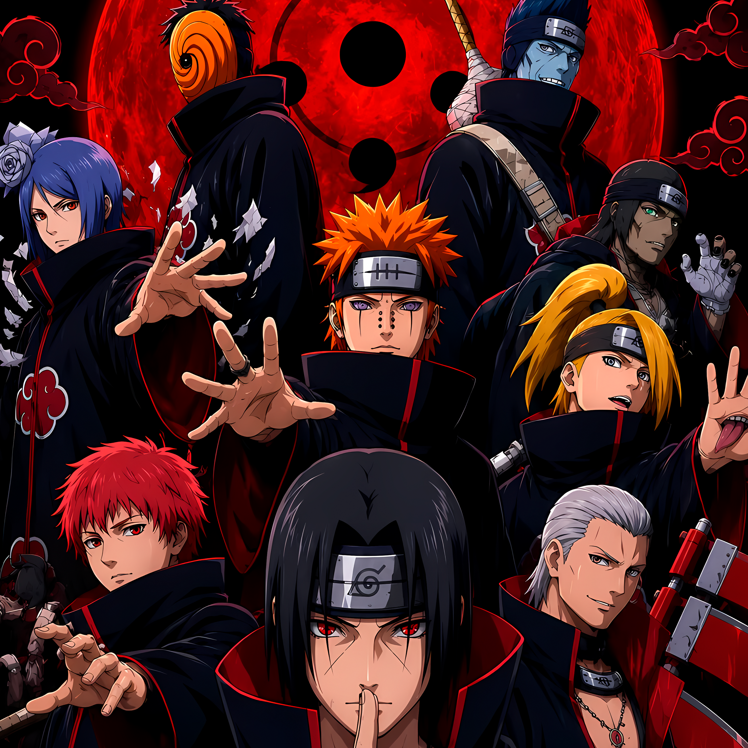 NARUTO Y AKATSUKI