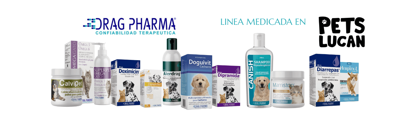 Línea medicada Drag Pharma y Farmacia Veterinaria en Rancagua