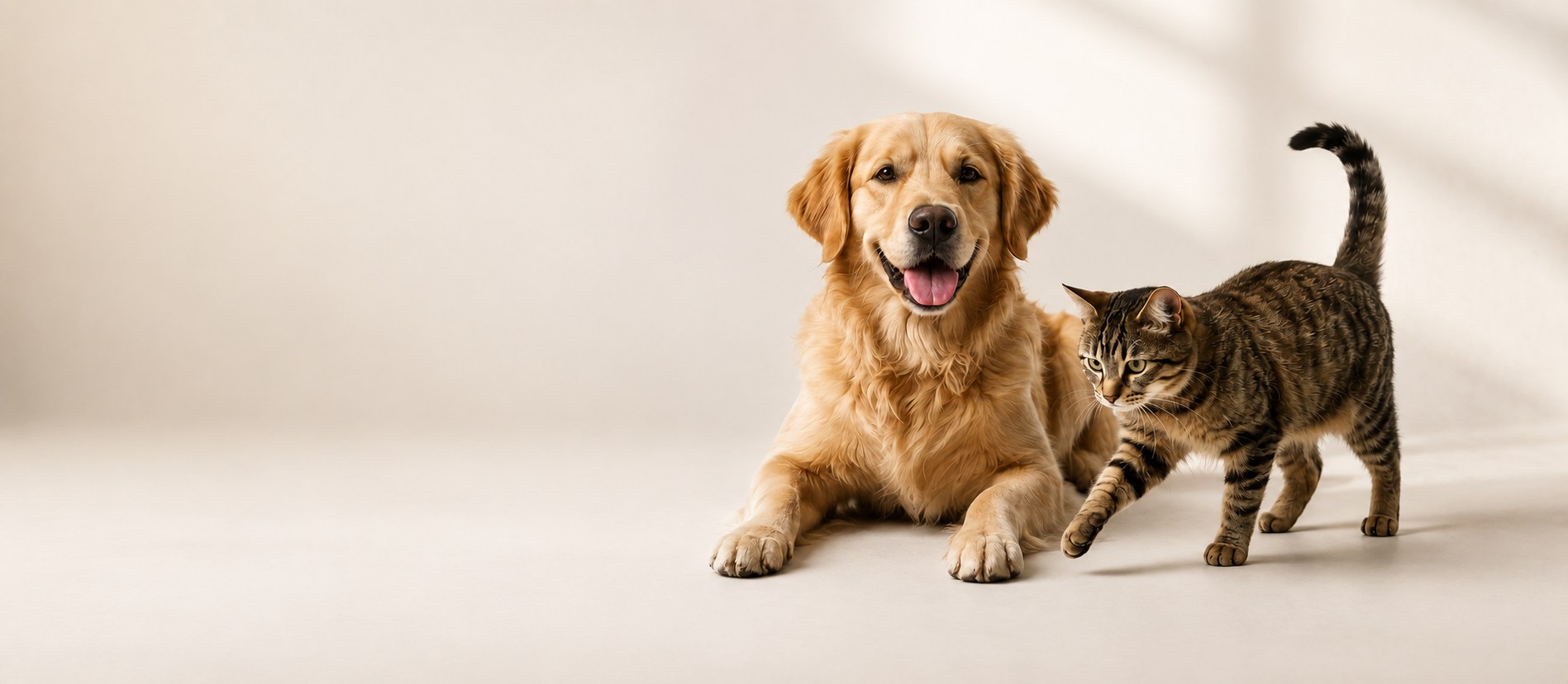 perro y gato jugando