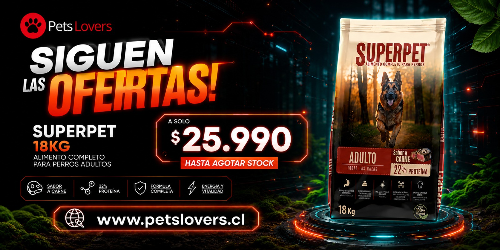 Petslovers - Tienda de alimentos y accesorios para mascotas perro, gatos y exoticos